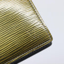 LOUIS VUITTON Cyber Epi Agenda PM Day Planner Cover Green M99080 LV Auth BA16939-12