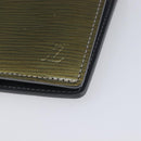 LOUIS VUITTON Cyber Epi Agenda PM Day Planner Cover Green M99080 LV Auth BA16939-8