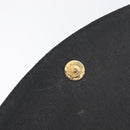 Cartier Chain Shoulder Bag cotton Black Gold Tone Auth BA16941-18