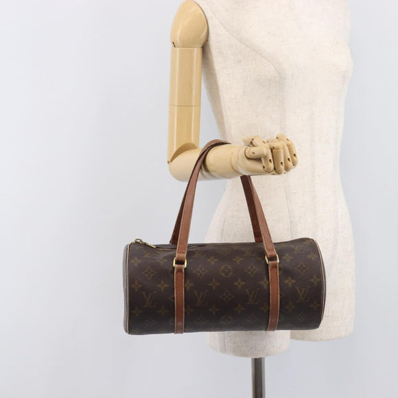 LOUIS VUITTON Monogram Papillon 30 Hand Bag Vintage M51365 LV Auth BA16944