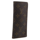 LOUIS VUITTON Monogram Etui Lunette Simple Glasses Case M62962 LV Auth BA16948-1