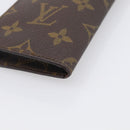 LOUIS VUITTON Monogram Etui Lunette Simple Glasses Case M62962 LV Auth BA16948-10