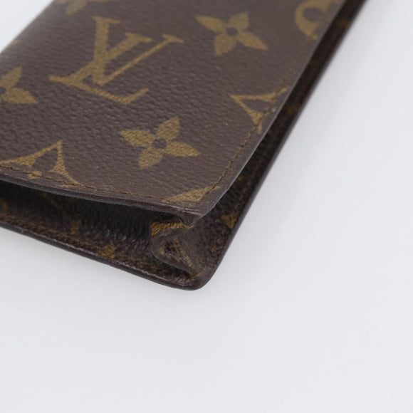 LOUIS VUITTON Monogram Etui Lunette Simple Glasses Case M62962 LV Auth BA16948