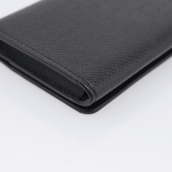 LOUIS VUITTON Taiga Enveloppe Carte de Visite NM Noir M64595 LV Auth BA16950V