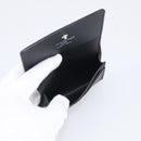 LOUIS VUITTON Taiga Enveloppe Carte de Visite NM Noir M64595 LV Auth BA16950V-14