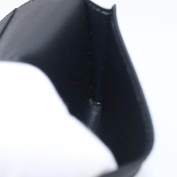 LOUIS VUITTON Taiga Enveloppe Carte de Visite NM Noir M64595 LV Auth BA16950V