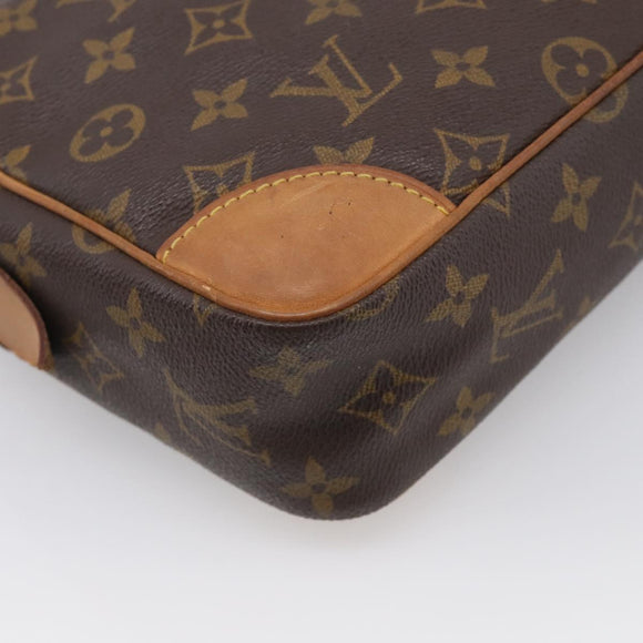 LOUIS VUITTON Monogram Compiegne 28 Clutch Bag M51845 LV Auth BA16951
