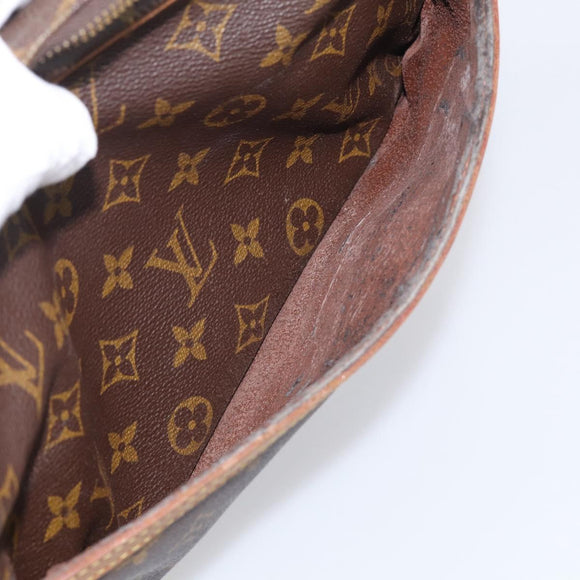 LOUIS VUITTON Monogram Compiegne 28 Clutch Bag M51845 LV Auth BA16951