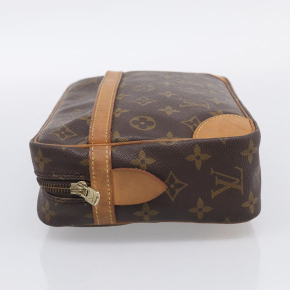 LOUIS VUITTON Monogram Compiegne 28 Clutch Bag M51845 LV Auth BA16951