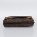 LOUIS VUITTON Monogram Compiegne 28 Clutch Bag M51845 LV Auth BA16951-6