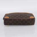 LOUIS VUITTON Monogram Compiegne 28 Clutch Bag M51845 LV Auth BA16951-7