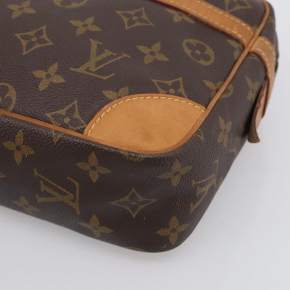 LOUIS VUITTON Monogram Compiegne 28 Clutch Bag M51845 LV Auth BA16951