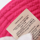 GUCCI GG Marmont Bucket Hat Nylon Pink Gold Tone 729470 Auth BA16952M-19