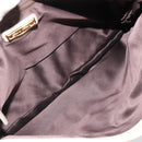 Miu Miu Matelasse Hand Bag Leather 2way Ivory Gold Tone Auth BA16957-25