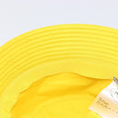 PRADA Bucket Hat Nylon Yellow Silver Auth BA16960M-14