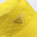 PRADA Bucket Hat Nylon Yellow Silver Auth BA16960M-6