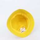 PRADA Bucket Hat Nylon Yellow Silver Auth BA16960M-8