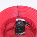 PRADA Bucket Hat Nylon Red Silver Auth BA16961M-12