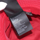 PRADA Bucket Hat Nylon Red Silver Auth BA16961M-16