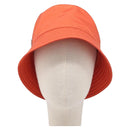 PRADA Bucket Hat Nylon Orange Silver Auth BA16962M-2