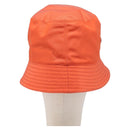 PRADA Bucket Hat Nylon Orange Silver Auth BA16962M-3