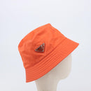 PRADA Bucket Hat Nylon Orange Silver Auth BA16962M-4