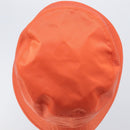PRADA Bucket Hat Nylon Orange Silver Auth BA16962M-7