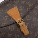 LOUIS VUITTON Monogram Jeune Fille GM Shoulder Bag M51225 LV Auth BA16963-17