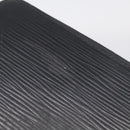 LOUIS VUITTON Epi Zippy Wallet Long Wallet Black M64838 LV Auth BA16969-13