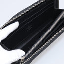 LOUIS VUITTON Epi Zippy Wallet Long Wallet Black M64838 LV Auth BA16969-16