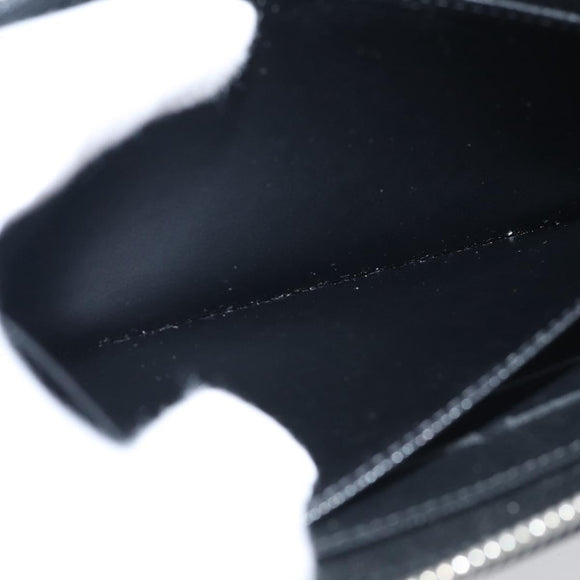 LOUIS VUITTON Epi Zippy Wallet Long Wallet Black M64838 LV Auth BA16969