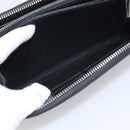 LOUIS VUITTON Epi Zippy Wallet Long Wallet Black M64838 LV Auth BA16969-22