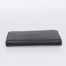 LOUIS VUITTON Epi Zippy Wallet Long Wallet Black M64838 LV Auth BA16969-7