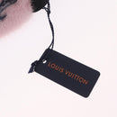 LOUIS VUITTON Mask Someille Eye Mask Fur Pink Black R97454 LV Auth BA16978M-7