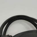 BALLY Shoulder Bag Leather Black Gold Auth BA1698-8