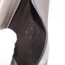CELINE Trapeze Hand Bag Suede 2way Beige Silver Auth BA16986V-28