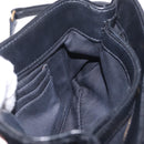 Saint Laurent Lulu Shoulder Bag Velvet Black Gold 467072 Auth BA16988V-23