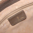 GUCCI GG Supreme Clutch Bag PVC Beige Gold 97 01 037 Auth BA17000-15