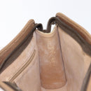 GUCCI GG Supreme Clutch Bag PVC Beige Gold 97 01 037 Auth BA17000-17