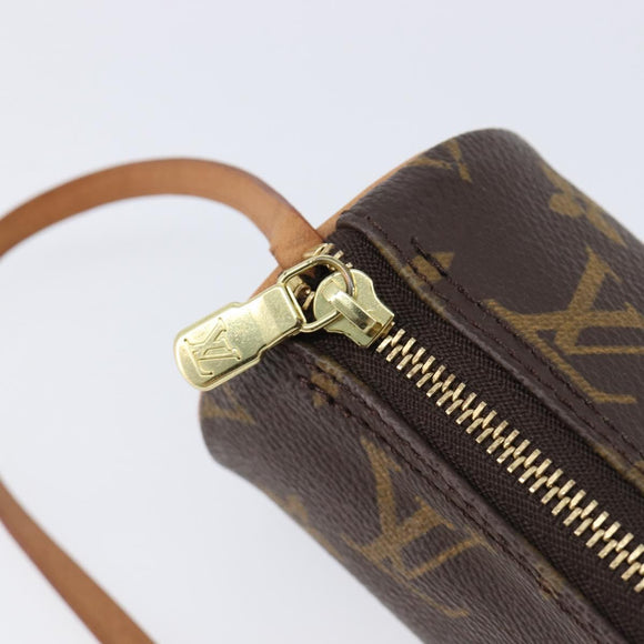 LOUIS VUITTON Monogram Papillon Pouch LV Auth BA17002A