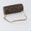 LOUIS VUITTON Monogram Papillon Pouch LV Auth BA17002A-7