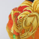 Gianni Versace Purse Pouch Canvas Orange Gold Auth BA17003A-11