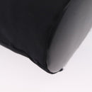 GUCCI Bamboo Hand Bag Nylon 2way Black Silver Auth BA17005-12