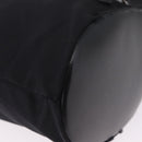 GUCCI Bamboo Hand Bag Nylon 2way Black Silver Auth BA17005-14