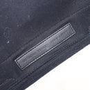 Balenciaga Navy Cabas S Hand Bag Canvas White Black 339933 Auth BA17006A-21