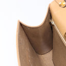 Christian Dior Hand Bag Leather Beige Gold Auth BA17007-20