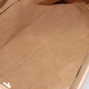 Salvatore Ferragamo Tote Bag Nylon Beige Gold Auth BA17008A-17
