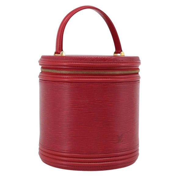 LOUIS VUITTON Epi Cannes Hand Bag Red M48037 LV Auth BA17009