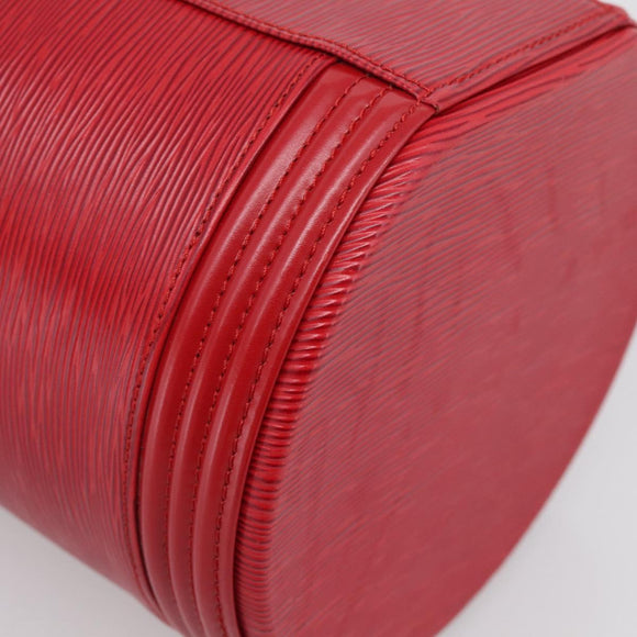 LOUIS VUITTON Epi Cannes Hand Bag Red M48037 LV Auth BA17009