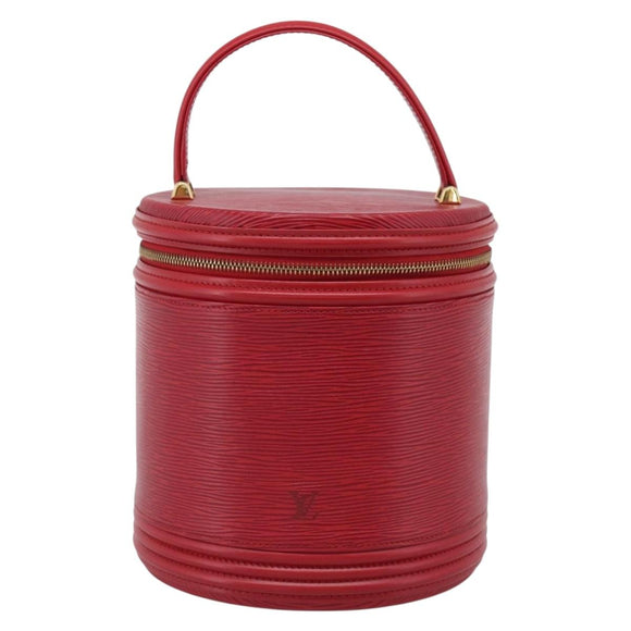 LOUIS VUITTON Epi Cannes Hand Bag Red M48037 LV Auth BA17009